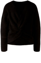 Black Knotted Back Jumper