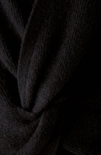 Black Knotted Back Jumper