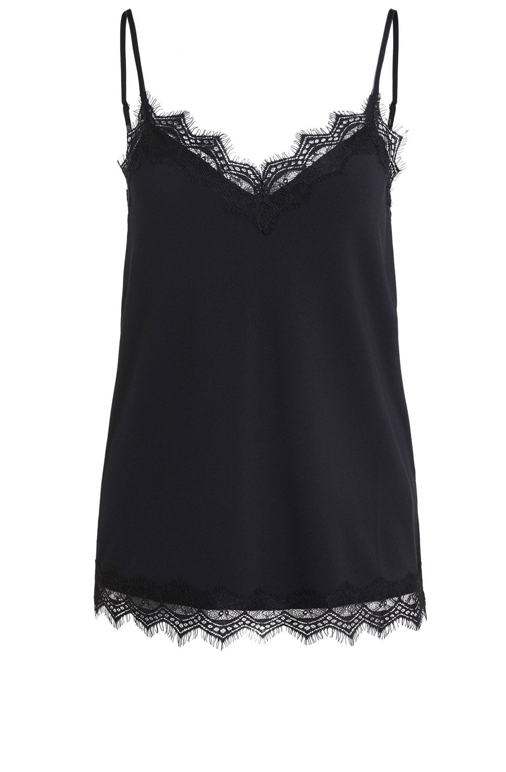 Black Lace Detailed Camisole