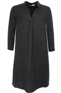 Black Linen Dress