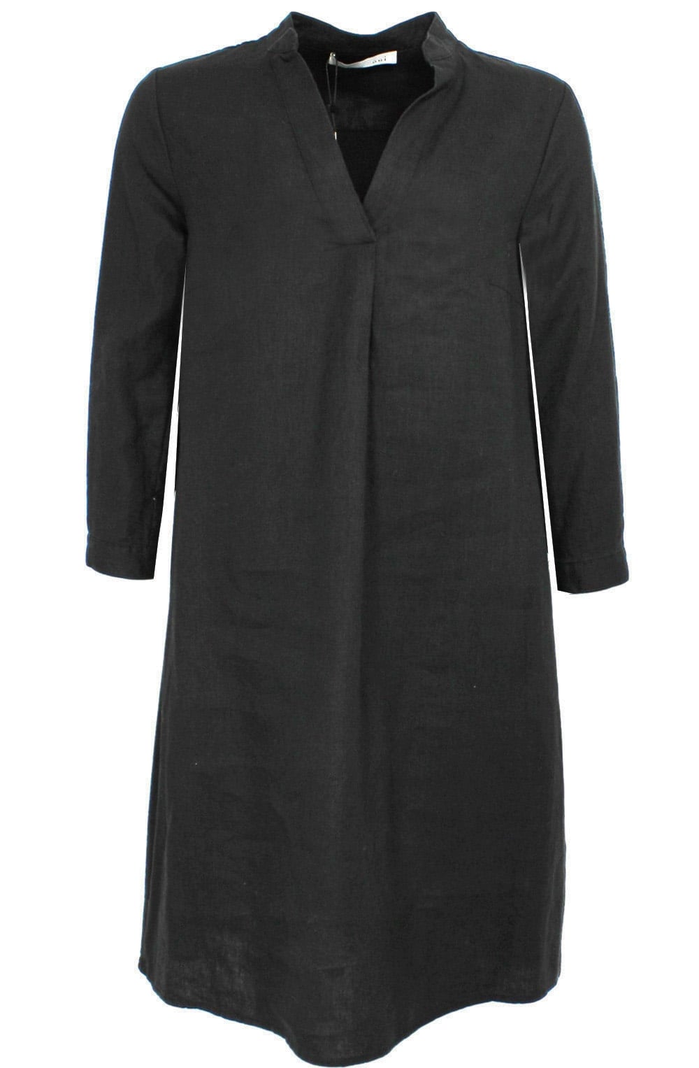 Black Linen Dress