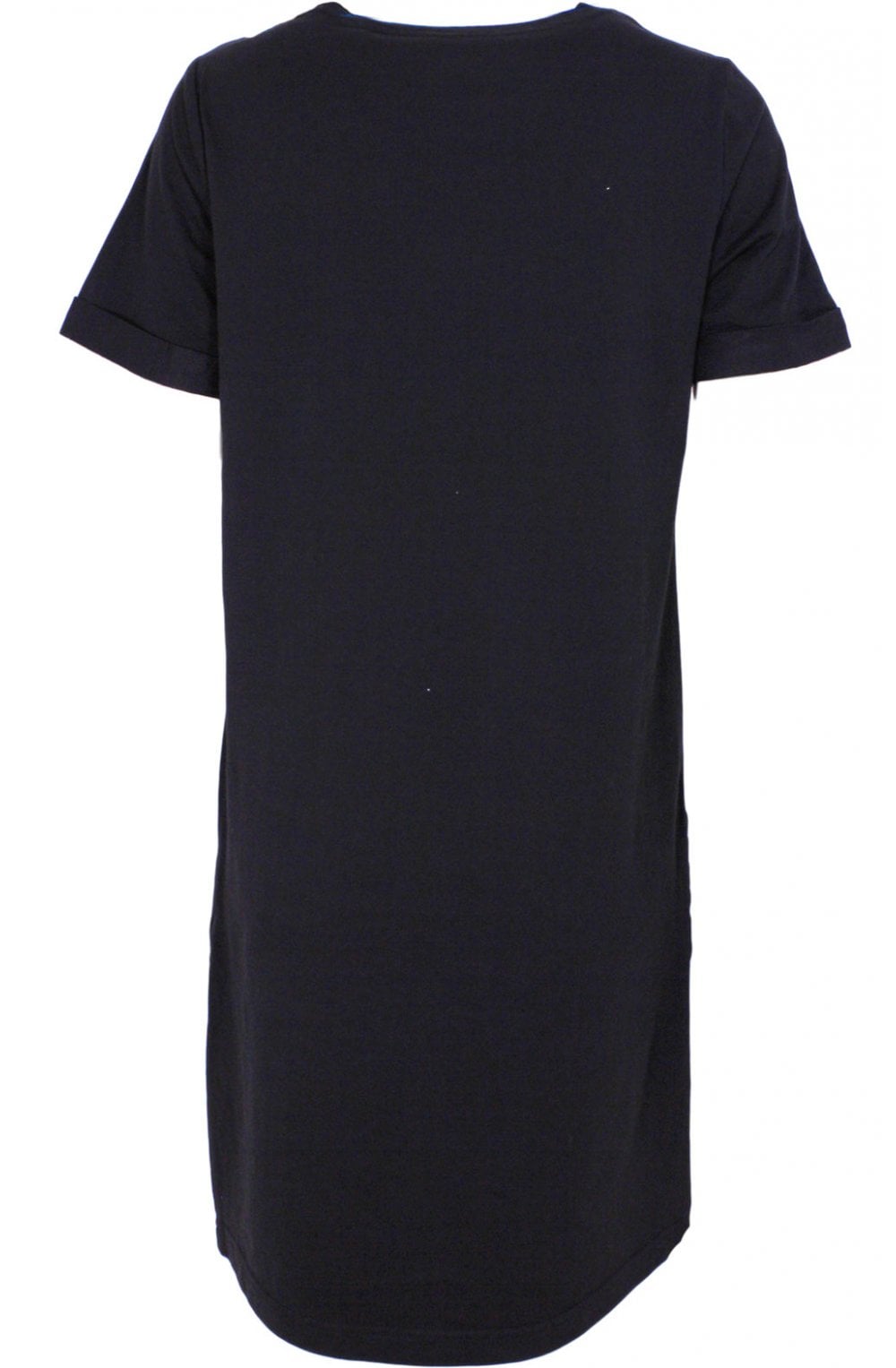 Black Linen Shift Dress