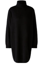 Black Oversized Knitted Dress