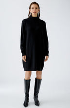Black Oversized Knitted Dress
