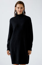 Black Oversized Knitted Dress