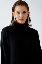 Black Oversized Knitted Dress