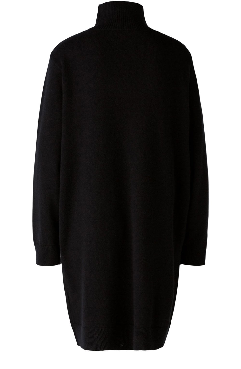 Black Oversized Knitted Dress