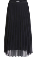 Black Pleated Skirt