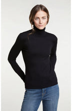 Black Polo Neck Jumper