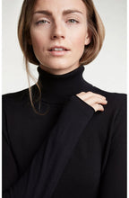 Black Polo Neck Jumper