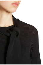 Black Ribbed Knit Dress