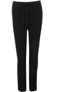 Black Side Panel Stripe Trousers