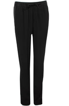 Black Side Panel Stripe Trousers
