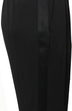 Black Side Panel Stripe Trousers