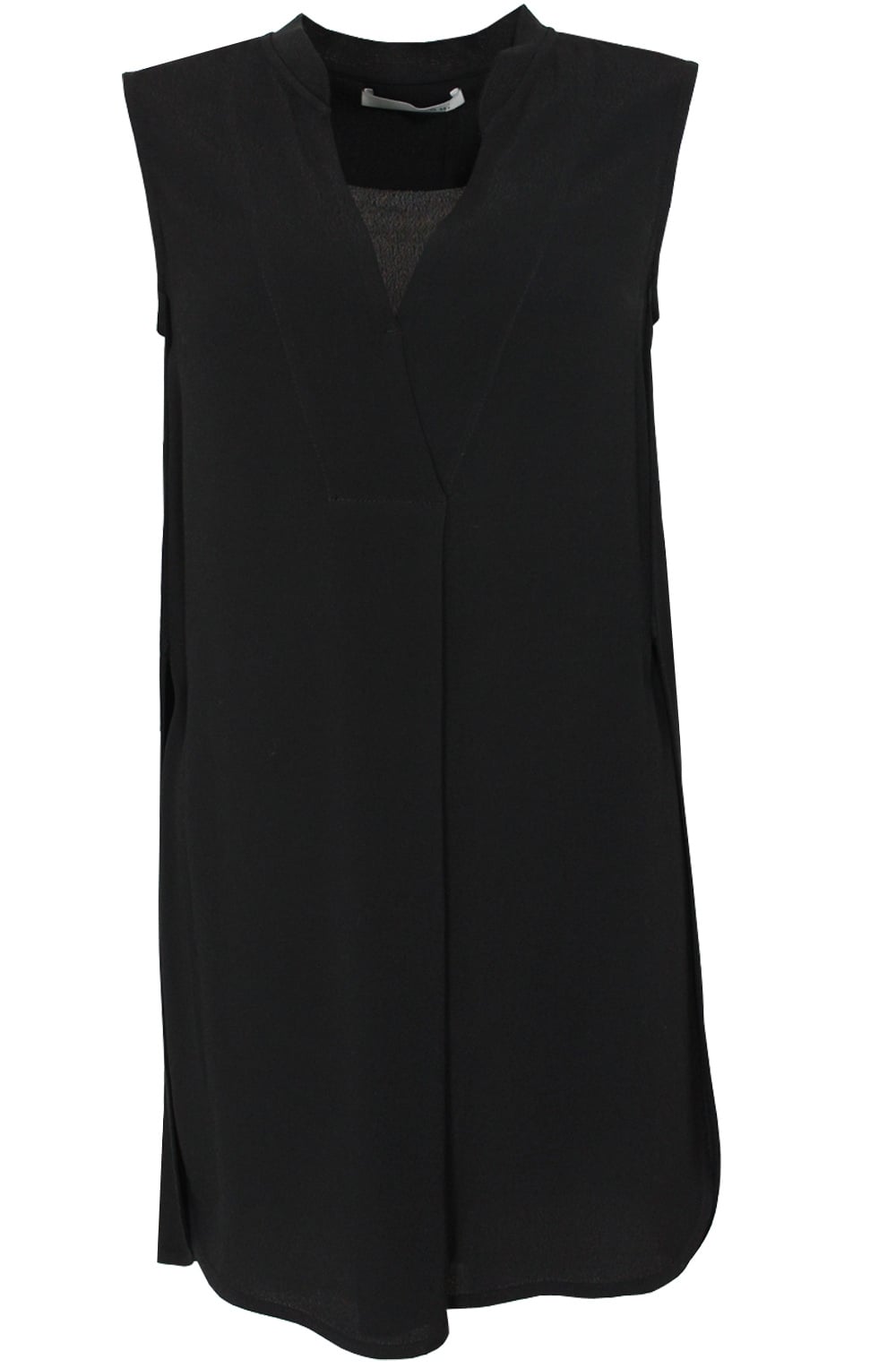 Black Sleeveless Blouse