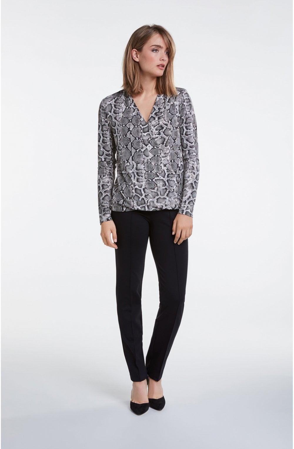 Black Slim Fit Trousers