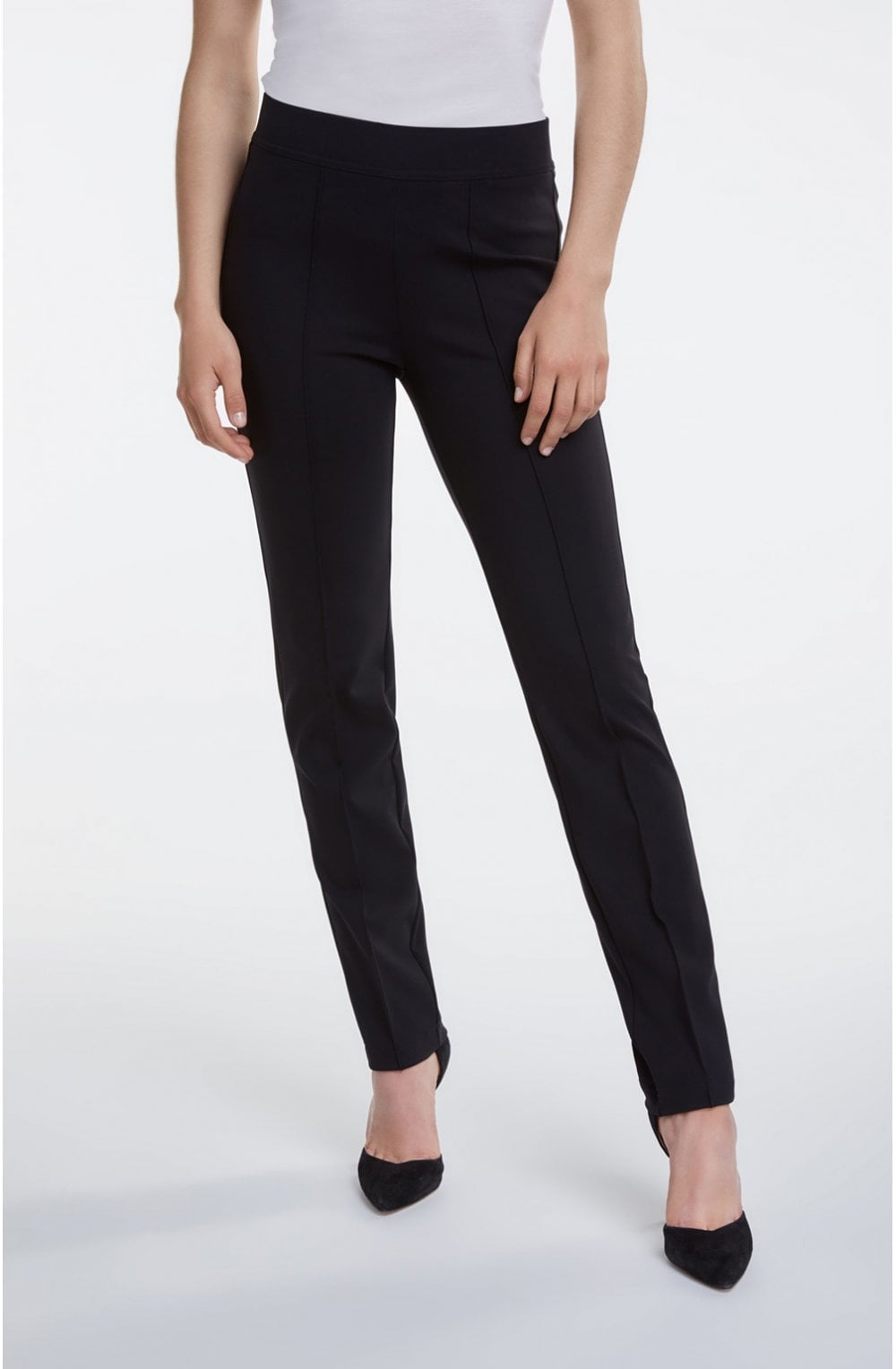 Black Slim Fit Trousers