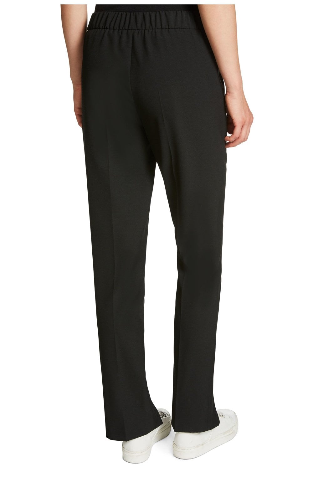 Black Slim Leg Trousers
