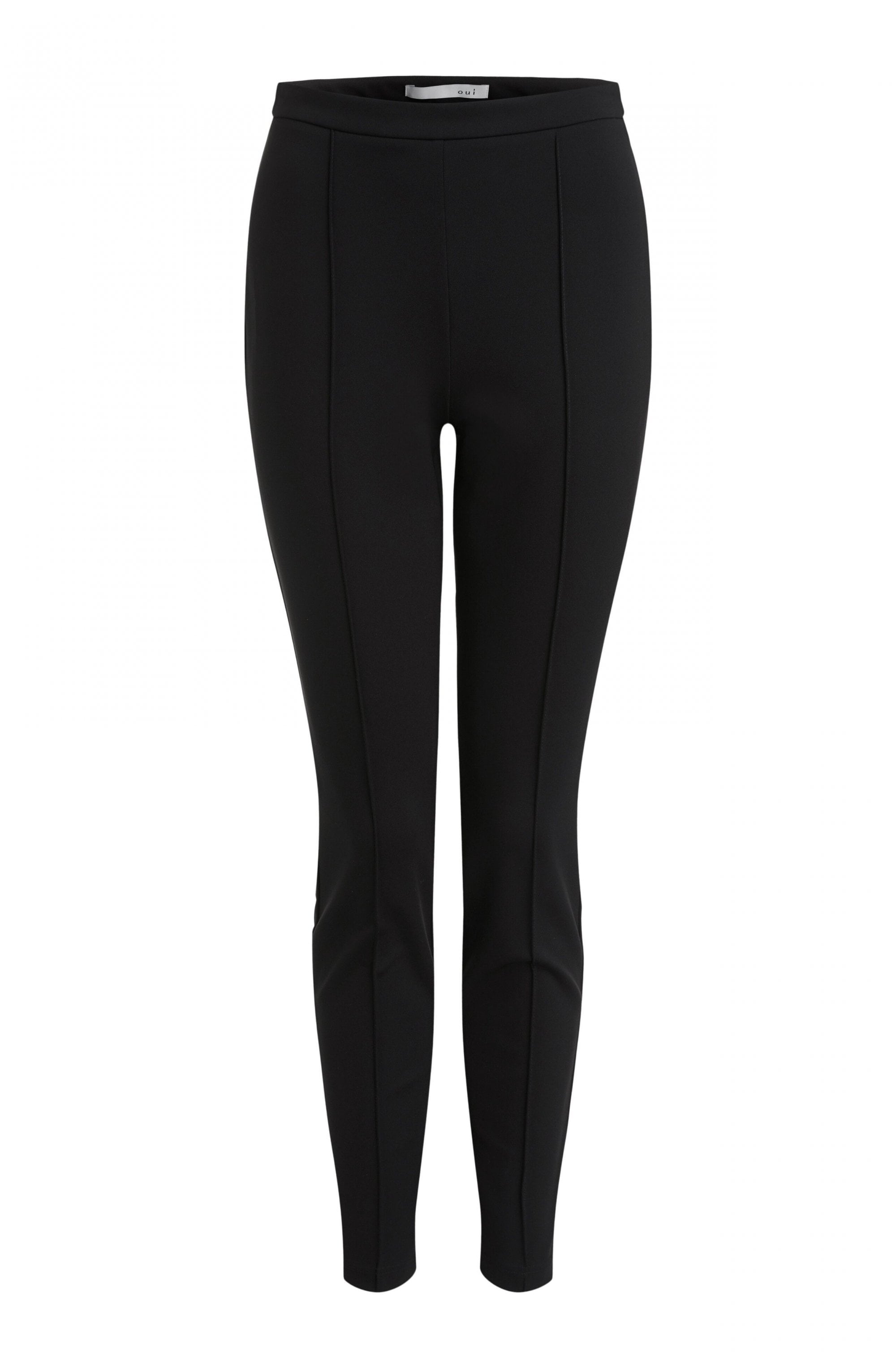 Black Slim Leg Trousers