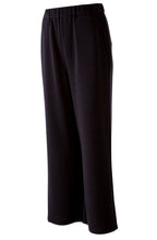 Black Soft Touch Wide Leg Trousers