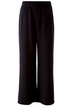 Black Soft Touch Wide Leg Trousers