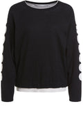 Black Spot Detailed Jumper