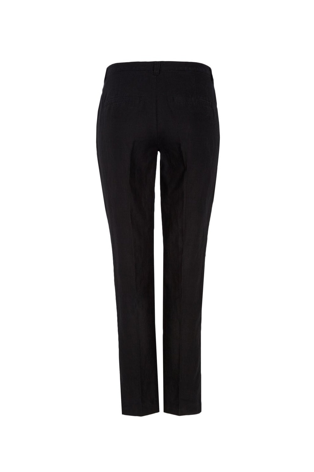 Black Stella straight fit trouser