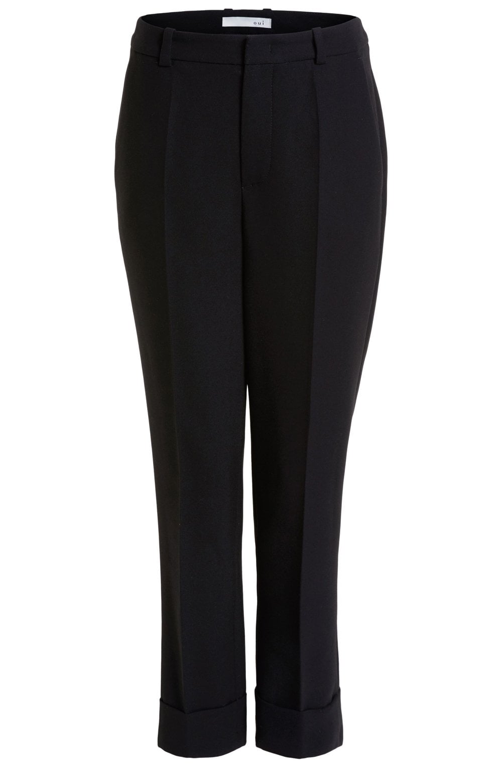 Black Tapered Trousers