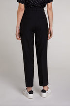 Black Tapered Trousers