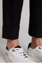 Black Tapered Trousers