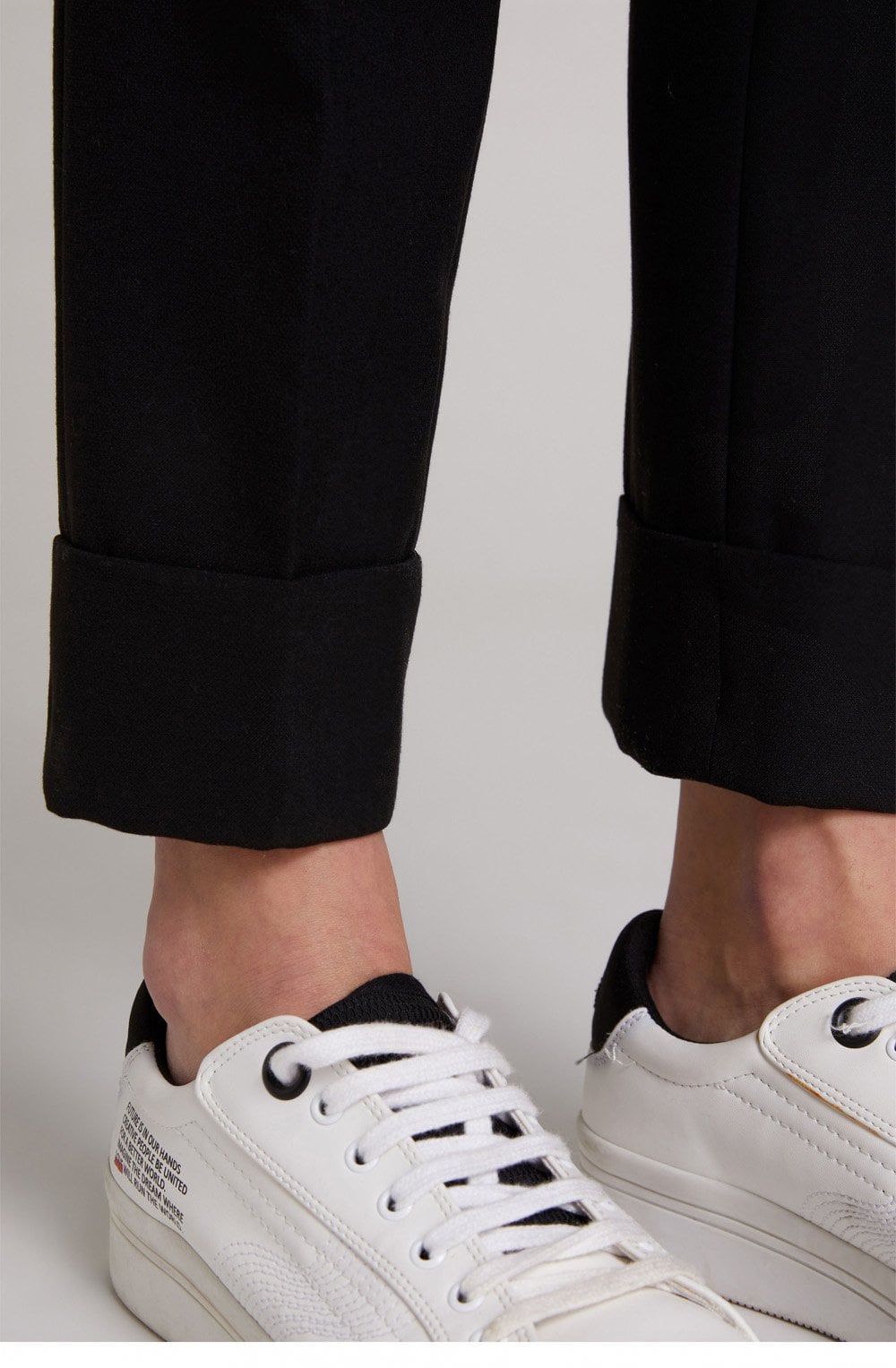 Black Tapered Trousers