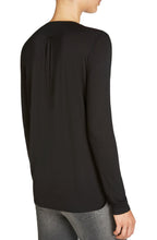 Black Velvet Front Top