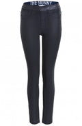 Black Wet Look Jeggings