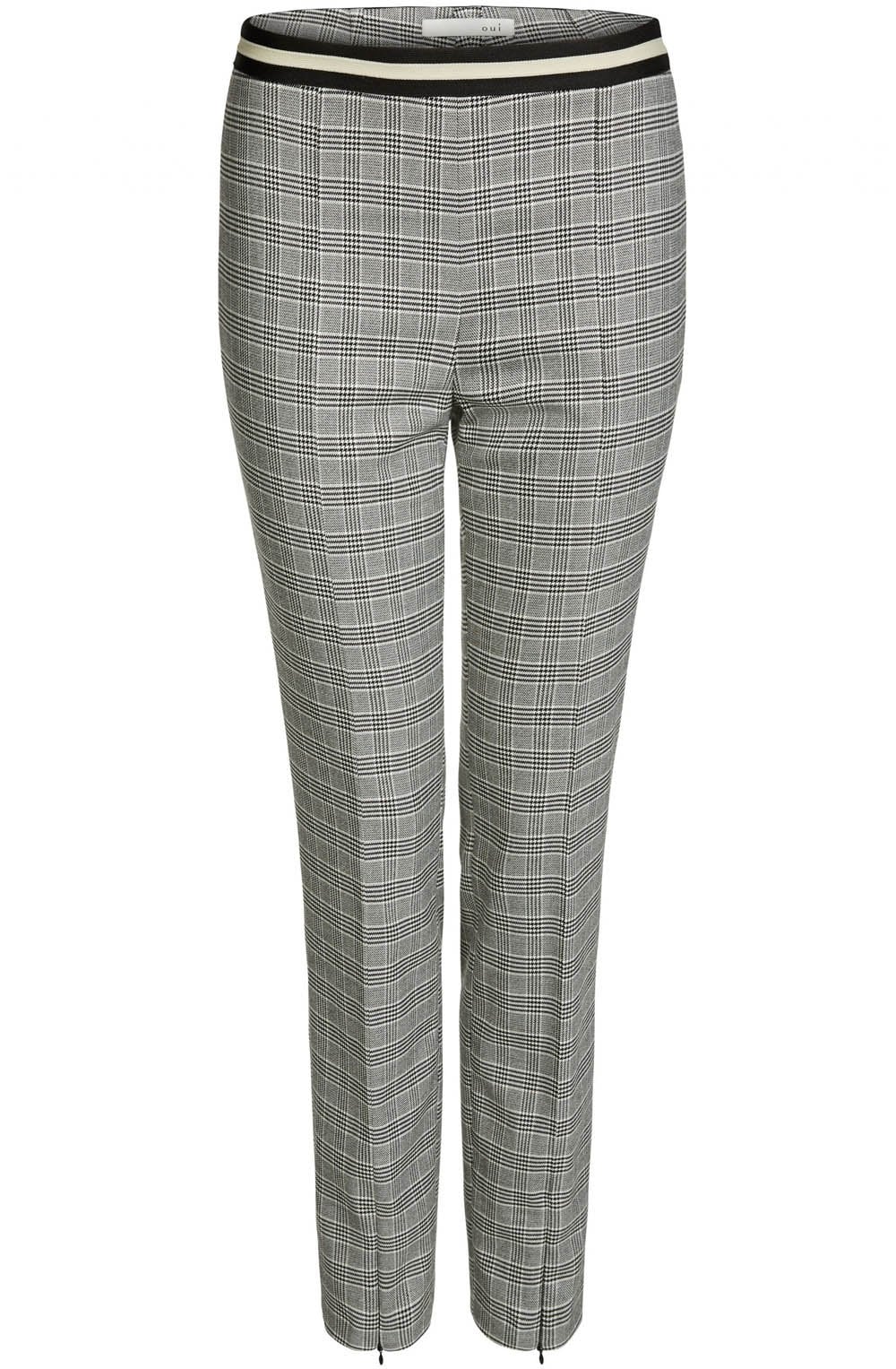 Black & White Check Jeggings