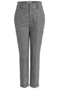 Black & White Check Trousers
