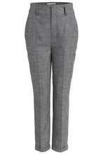 Black & White Check Trousers
