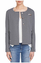 Black & White Stripe Jacket