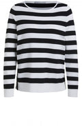 Black & White Stripe Jumper