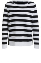 Black & White Stripe Jumper