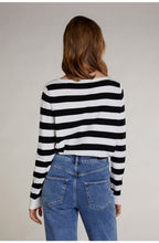 Black & White Stripe Jumper