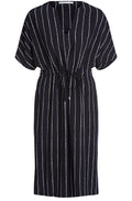 Black & White Striped Dress
