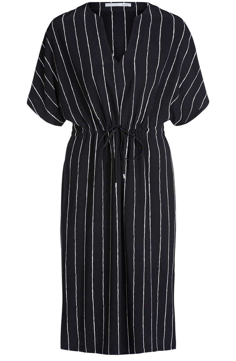 Black & White Striped Dress