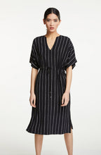 Black & White Striped Dress