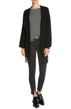 Black & White Striped Top