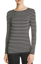 Black & White Striped Top