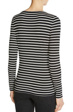 Black & White Striped Top