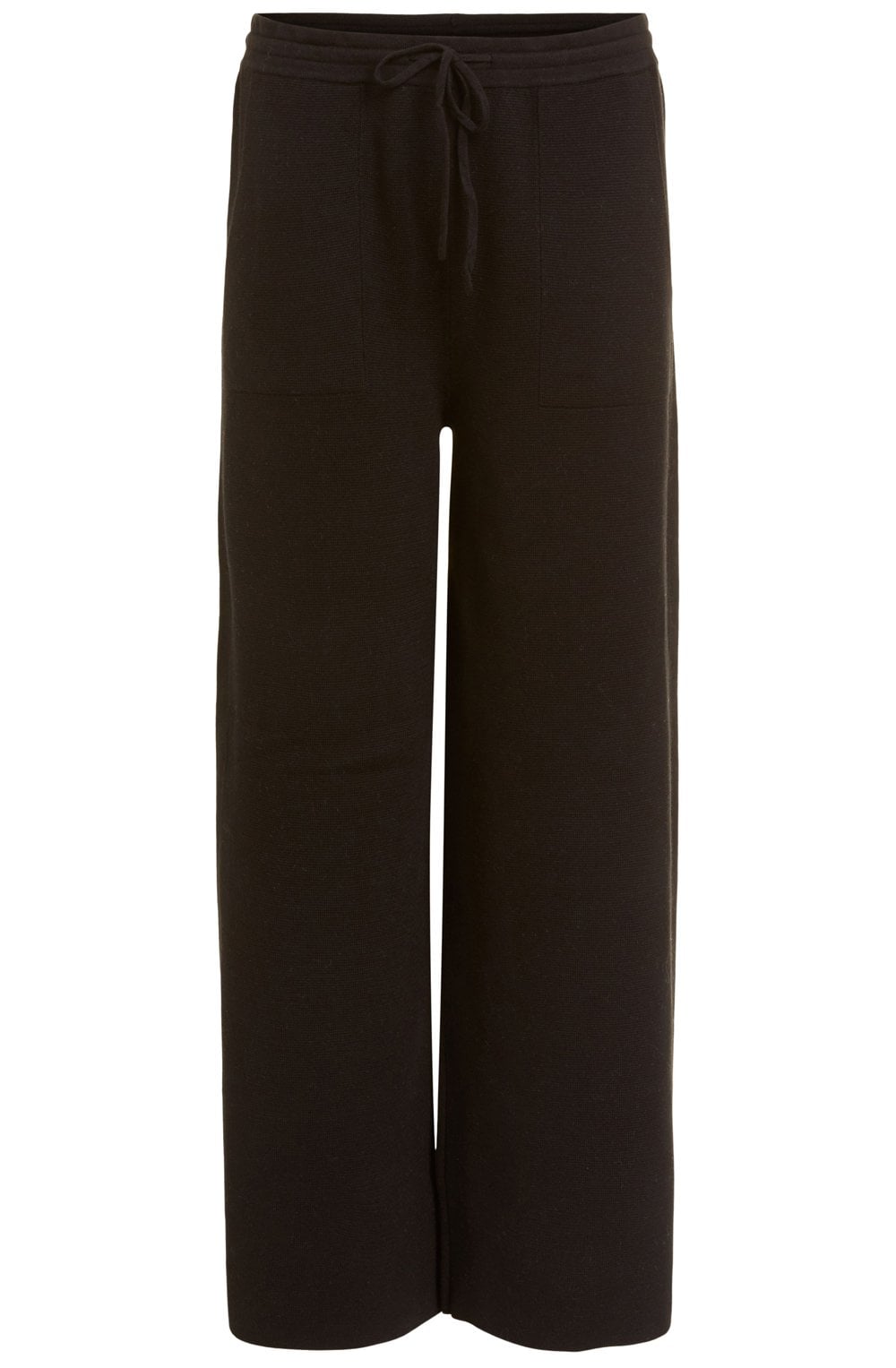 Black Wide Leg Trousers