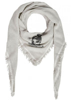 Bleached Rose Square Scarf