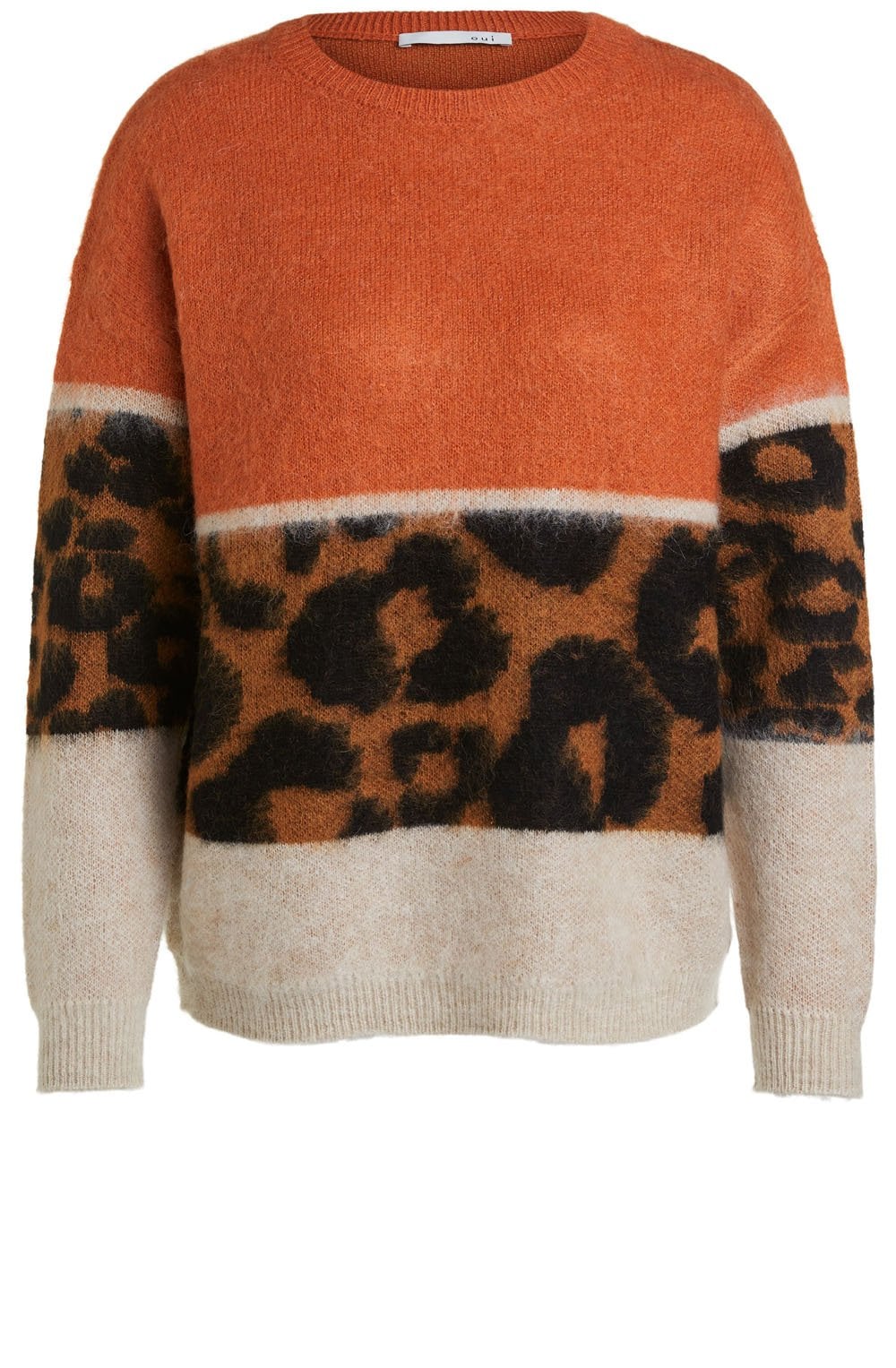 Block Design Knit Jumper