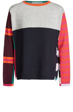 Block Design Knit Sweater
